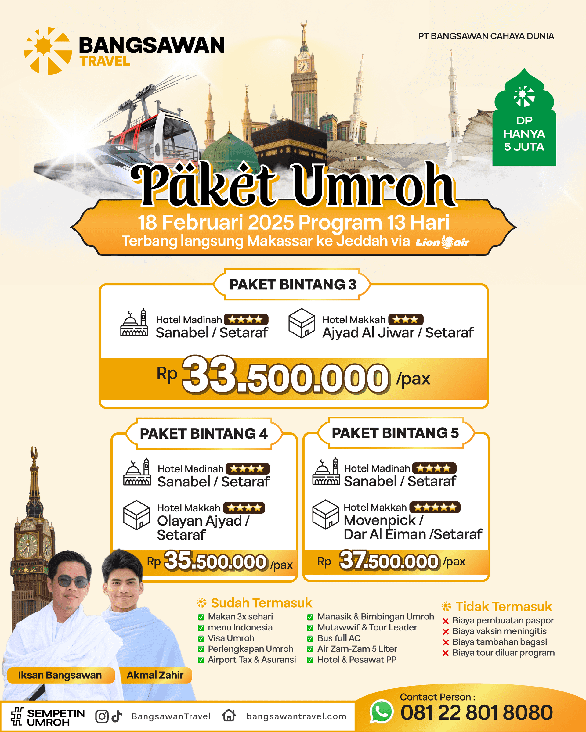 Paket Umroh Februari